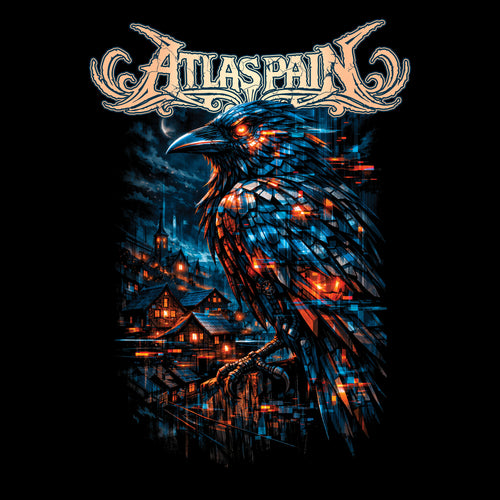 T-Shirt Crow Design - Unisex