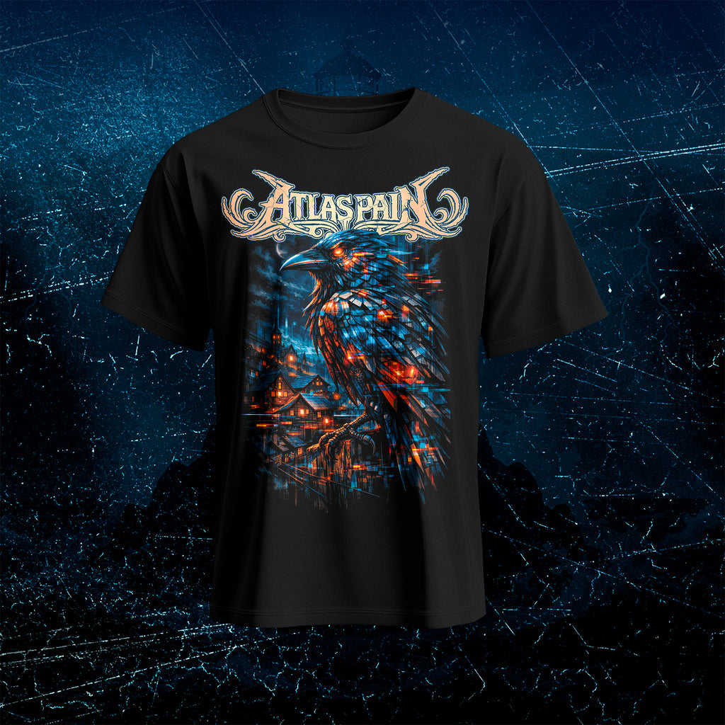 T-Shirt Crow Design - Unisex